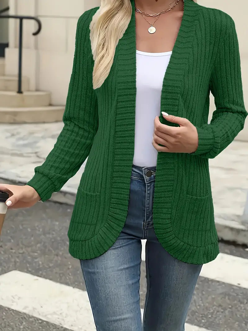 Gretchen - Cardigan Tricot Élegant et Décontracté
