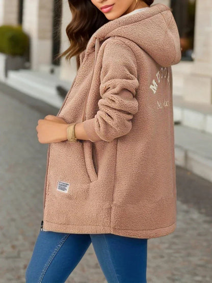 Jean - Manteau à Capuche Élégant et Décontracté