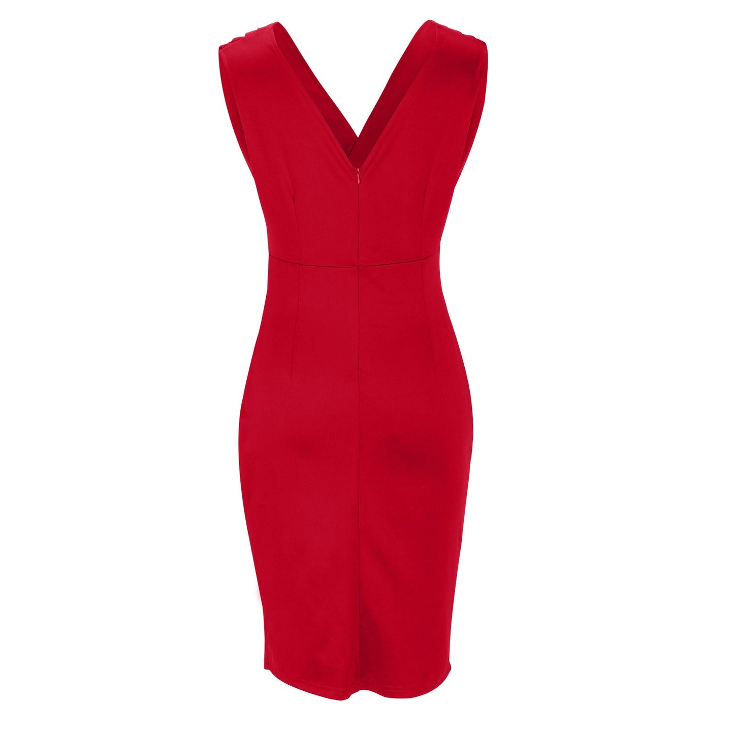 Crystal - Robe Décontractée Élégante à Col V
