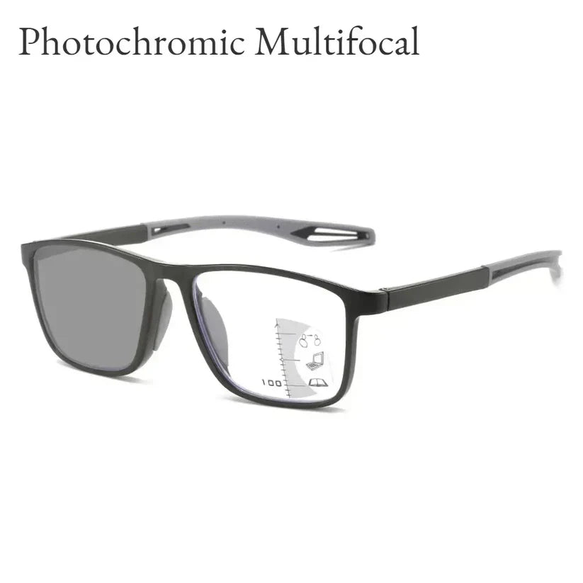 TR90 Anti-blue Light Multifocal Progressive Sports Reading Glasses {BUY 1 GET 1 FREE}