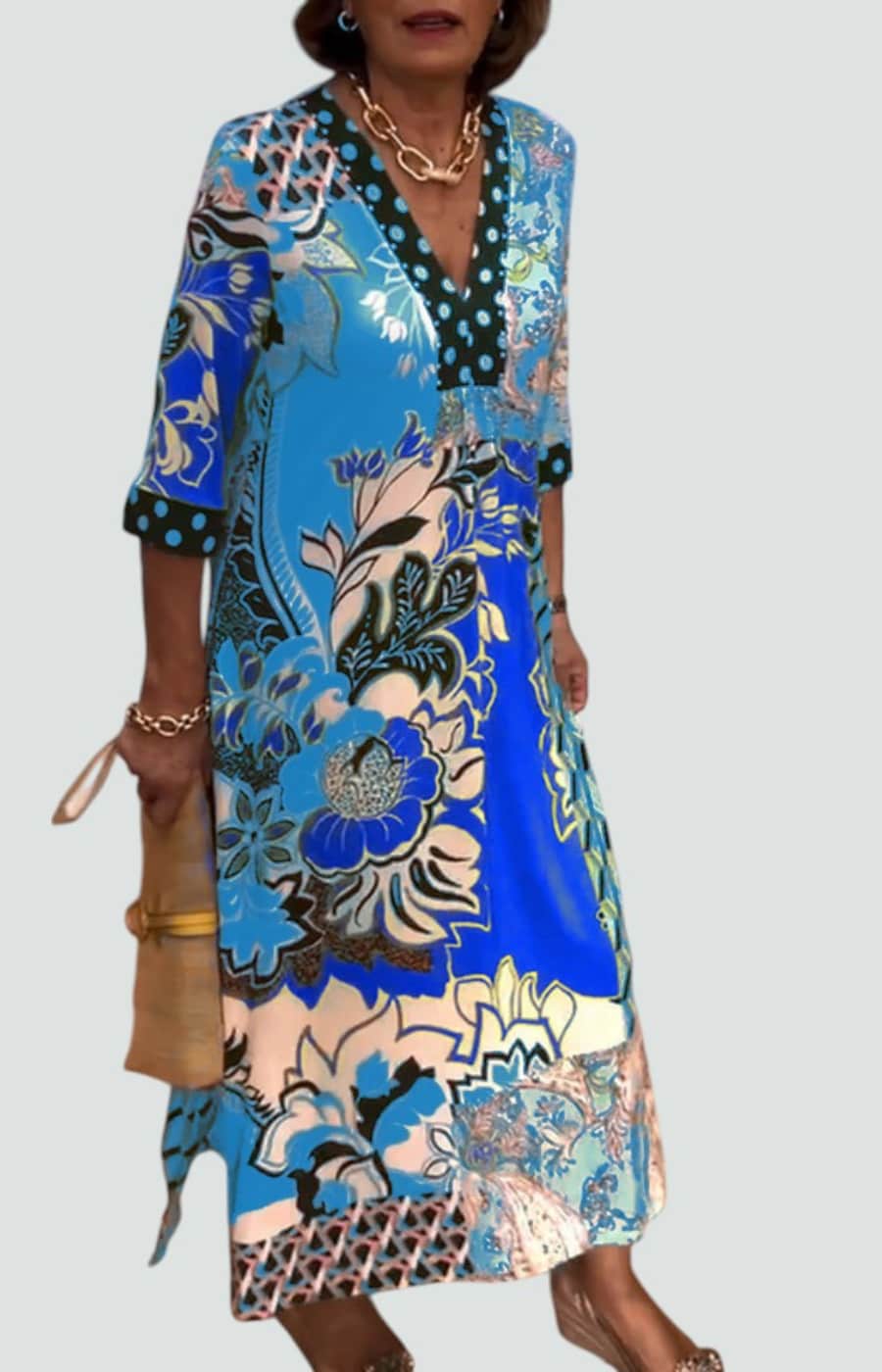 Connie - Robe Maxi Élégante et Décontractée