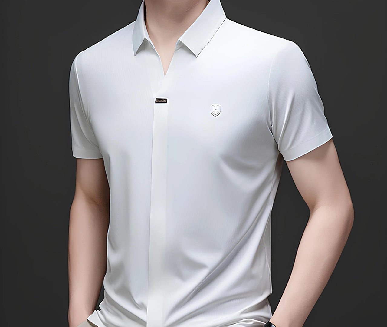 [Payez-en 1, Recevez-en 4] Kit de Chemises en Soie Glacée et Polyester + CADEAUX : 3 Shorts, Montre et Lunettes
