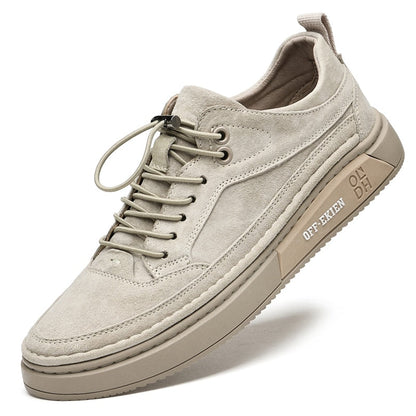 (2 POUR LE PRIX D’1)  Baskets Homme en Cuir Premium Off-Ekien + CADEAU