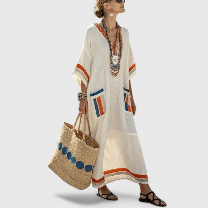 Joanne - Robe Bohémienne Élégante