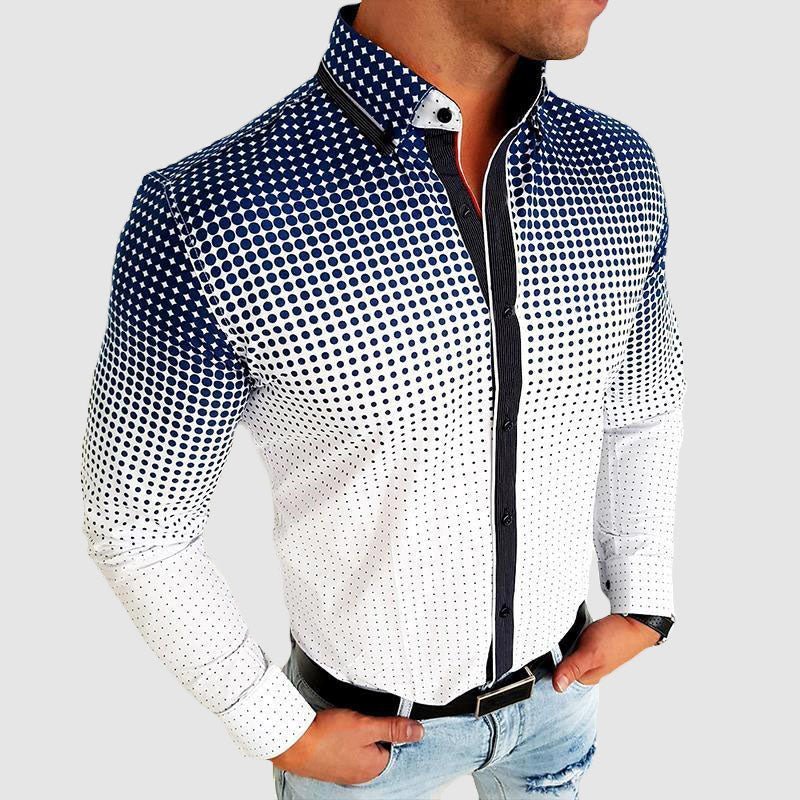 Curtis - Chemise décontractée à motif élégant